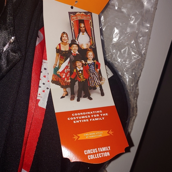 Hyde And Eek Magician Cape & Rabbit Top Hat Halloween Child Costume MEDIUM - Picture 8 of 10